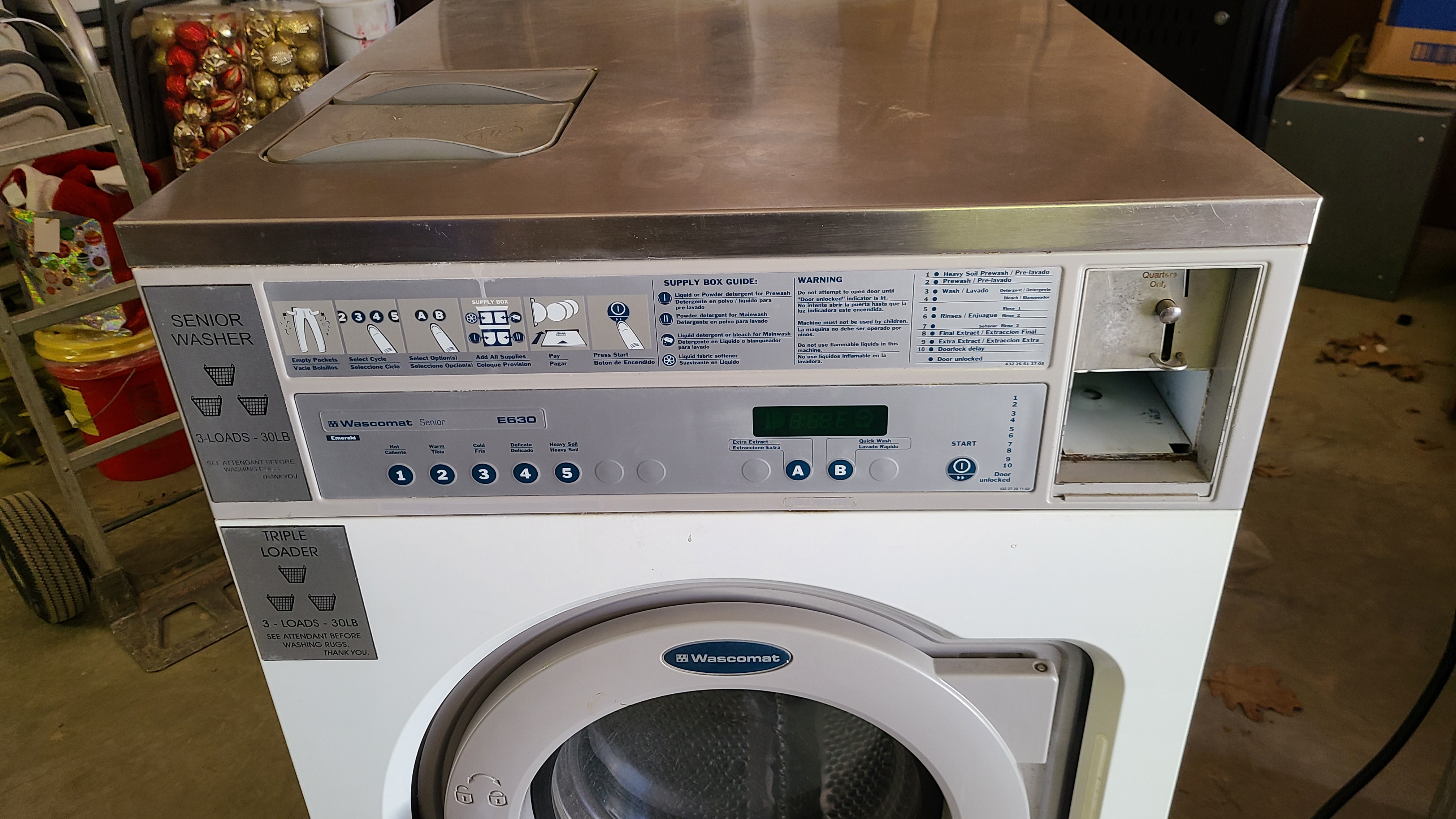 Wascomat 30LB Washer E630